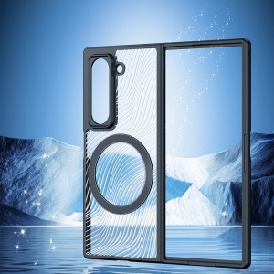 Husa pentru Samsung Galaxy Z Fold SE - Dux Ducis Aimo MagSafe Series - Black - Img 5