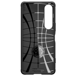 Husa pentru Sony Xperia 1 VII - Spigen Rugged Armor - Matte Black - Img 3