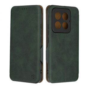 Husa pentru Xiaomi 14 Pro - Techsuit Safe Wallet Plus - Green - Img 1