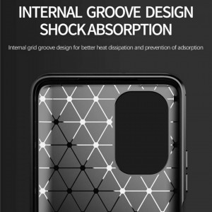 Husa pentru Xiaomi Mi 11i / Poco F3 - Techsuit Carbon Silicone - Black - Img 5