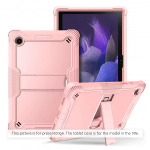 Husa pentru Xiaomi Pad 6 / Pad 6 Pro + Folie - Techsuit Rugged TabShell - Rose Gold - Img 2