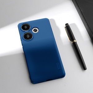 Husa pentru Xiaomi Poco F6 - Nillkin Super Frosted Shield Pro - Blue - Img 5