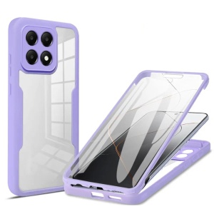 Husa pentru Xiaomi Poco F6 Pro + Folie - Techsuit ColorVerse 360 Series - Purple - Img 1