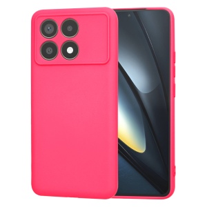 Husa pentru Xiaomi Poco F6 Pro - Techsuit SoftFlex - Hot Pink - Img 1