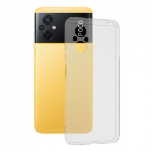 Husa pentru Xiaomi Poco M5 - Techsuit Clear Silicone - Transparenta - Img 1