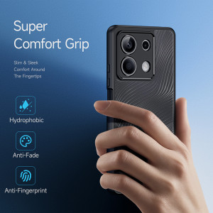 Husa pentru Xiaomi Redmi Note 13 5G - Dux Ducis Aimo Series - Black - Img 5