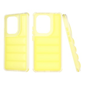 Husa pentru Xiaomi Redmi Note 13 Pro 4G / Poco M6 Pro 4G - Techsuit Wave Shield - Yellow