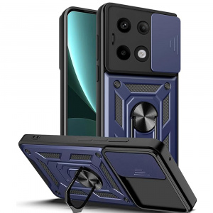 Husa pentru Xiaomi Redmi Note 13 Pro 5G / Poco X6 - Techsuit CamShield Series - Blue - Img 7