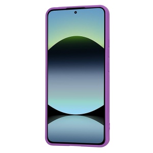 Husa pentru Xiaomi Redmi Note 14 4G (164,84 x 78,15 x 8,16mm) - Techsuit SoftFlex - Purple - Img 2
