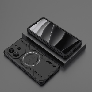 Husa pentru Xiaomi Redmi Note 14 4G (Regional) - Techsuit ArmorMag Case - Black - Img 6