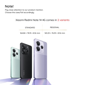 Husa pentru Xiaomi Redmi Note 14 4G (Standard) - Techsuit CamGuard Pro - Purple - Img 2