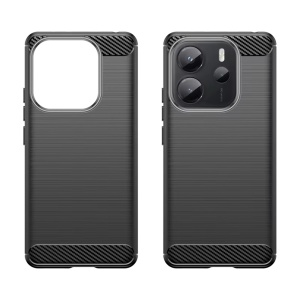 Husa pentru Xiaomi Redmi Note 14 4G (Standard) - Techsuit Carbon Silicone - Blue - Img 3