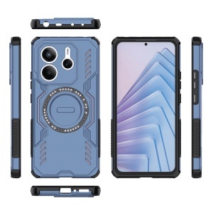 Husa pentru Xiaomi Redmi Note 14 5G - Techsuit ArmorMag Case - Blue - Img 4