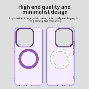 Husa pentru Xiaomi Redmi Note 14 5G - Techsuit CandyCase MagSafe - Purple - Img 2