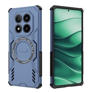 Husa pentru Xiaomi Redmi Note 14 Pro 5G / Poco X7 - Techsuit ArmorMag Case - Blue - Img 2