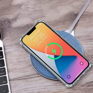 Husa pentru Xiaomi Redmi Note 14 Pro+ 5G - Techsuit Shockproof Clear Silicone MagSafe - Clear - Img 3