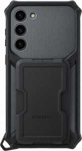 Husa Rugged Gadget Case pentru Galaxy S23 Plus, EF-RS916CBEGWW, Titan