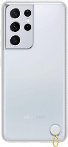Husa Samsung Clear Protective Cover pentru Samsung Galaxy S21 Ultra, EF-GG998CWEGWW, White