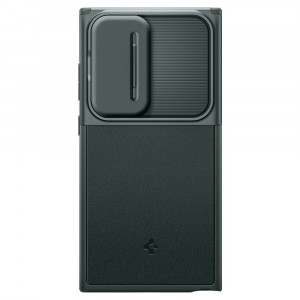 Husa Samsung Galaxy S24 Ultra - Spigen Optik Armor - Abyss Green - Img 3