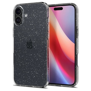 Huse pentru iPhone 16 Plus - Spigen Liquid Crystal Glitter - Crystal Quartz - Img 2
