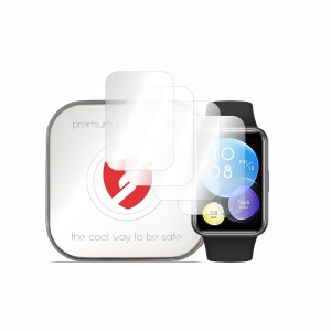 [Pachet 4x] Folie regenerabila premium Huawei Watch Fit 2 - Smart Protection Classic - Clear - Img 1