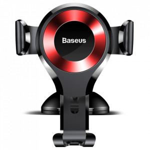 Suport auto Baseus Osculum Type Gravity Negru+rosu - Img 2