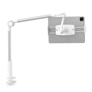 Suport Birou pentru Telefon / Tableta 4.7 - 12.9" - Baseus Otaku Life Rotary (LUZQ000012) - Silver - Img 2