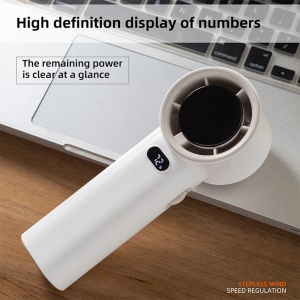 Ventilator Portabil, 4000mAh - Techsuit (K38) - Black - Img 3