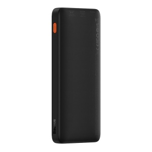 Acumulator Extern USB, Type-C, Micro-USB, 20W, 10000mAh + Cablu Type-C - Baseus Airpow (PPQD090001) - Black - Img 2