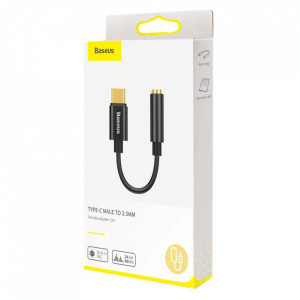 Cablu Adaptor Type-C la Jack - Baseus L54 (CATL54-01) - Black - Img 10