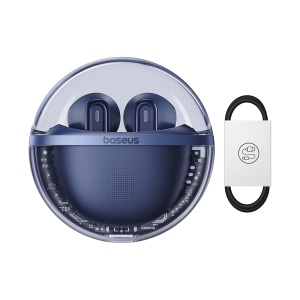 Casti audio wireless Baseus Bowie E5x albastru - Img 6