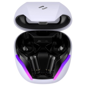 Casti fara Fir pentru Jocuri Video, Bluetooth 5.3, RGB, Type-C, 400mAh - Havit (TW970) - White - Img 4