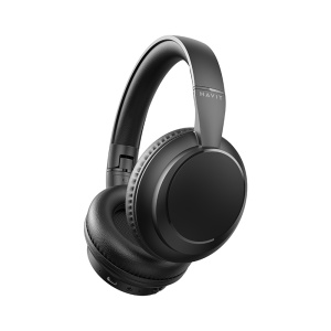 Casti On-ear, Bluetooth V5.4, 400mAh, Type-C - Havit (H619BT) - Black - Img 3