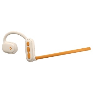 Casti pentru Alergare Bluetooth 5.3, Type-C, 110mAh, IPX5, AI Call Noise Cancellation - Havit Freego Pro (E553BT) - Beige - Img 6