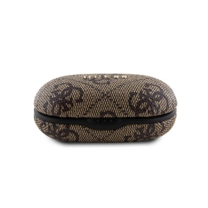 Casti True Wireless cu Statie de Andocare, ENC, Bluetooth 5.3, IPX5, 300mAhm - Guess (GUTWSP4EGW) - Brown - Img 3