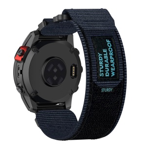 Curea pentru Garmin Fenix 3/3 HR/5X/5X Plus/6X/6X Pro/7X/7X Pro Solar - Techsuit Watchband QuickFit (W057) - Navy Blue - Img 2
