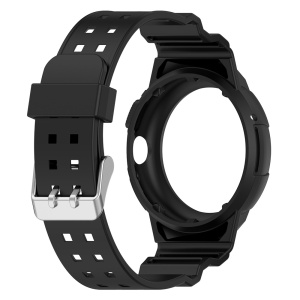 Curea pentru Google Pixel Watch / Watch 2 / Watch 3 41mm - Techsuit Watchband (W065) - Black - Img 2