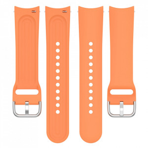 Curea pentru Huawei Watch GT 2 46mm / GT 3 46mm, Xiaomi Watch S1 Pro / Active - Techsuit Watchband (W003) - Orange - Img 4