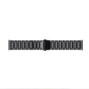 Curea pentru Huawei Watch GT 4 (41mm)/W1/Honor Watch S1/Garmin Venu 2S/Vivoactive 4S - Techsuit Watchband 18mm (W010) - Black - Img 6