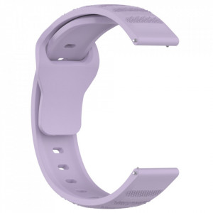 Curea pentru Samsung Galaxy Watch 4/5/Active 2, Huawei Watch GT 3 (42mm)/GT 3 Pro (43mm) - Techsuit Watchband (W050) - Purple - Img 3