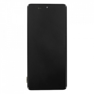Ecran cu Touchscreen si Rama Compatibil cu Samsung Galaxy A71 (SM-A715F) - Samsung (13613) - Black