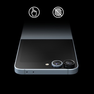 Folie Camera pentru Samsung Galaxy Z Flip6 (set 2) - Ringke Camera Lens Frame Glass - Black - Img 5