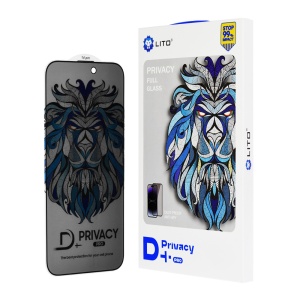 Folie pentru iPhone 13 Pro Max / iPhone 14 Plus - Lito D+ Pro Privacy - Black