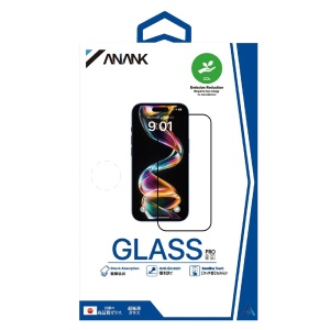 Folie pentru iPhone 16 - ANANK 2.5D 1X Reinforced Screen Protector - Black - Img 2