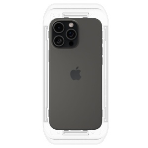 Folie pentru iPhone 16 Pro (set 2) - Spigen Glas.tR EZ FIT - Clear - Img 7