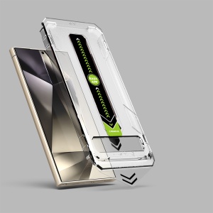 Folie pentru Samsung Galaxy S24 Ultra (set 2) - Techsuit TitanGlass CrystalHD [Fingerprint Unlock Compatible] - Clear - Img 4