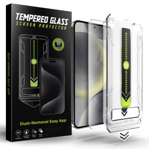 Folie pentru Samsung Galaxy S25 Plus / Galaxy S24 Plus - Techsuit TitanGlass CrystalHD [Fingerprint Unlock Compatible] - Clear