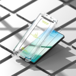 Folie pentru Samsung Galaxy S25 Plus (set 2) - Ringke Easy Slide Tempered Glass - Clear - Img 4