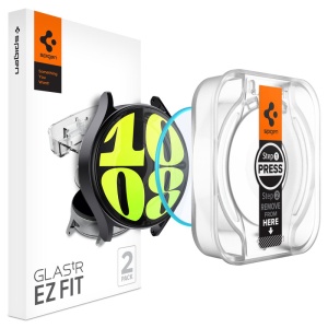 Folie pentru Samsung Galaxy Watch7Â 44mm (set 2) - Spigen Glas.TR EZ FIT - Clear