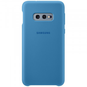 Husa de protectie Samsung Silicone pentru Galaxy S10e G970, Blue